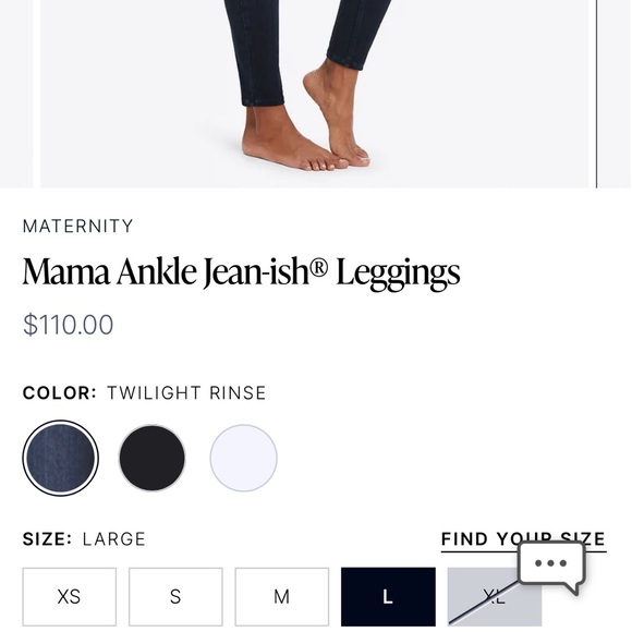 Spanx mama ankle Jean-ish leggings - Picture 2 of 6